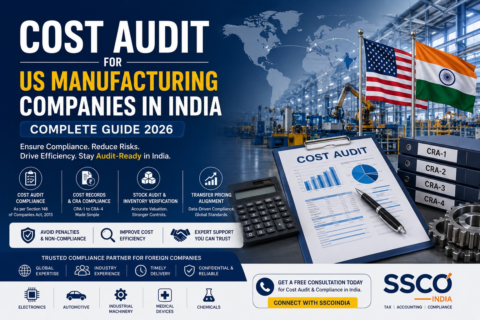 Cost Audit For US Manufacturing Companies In India